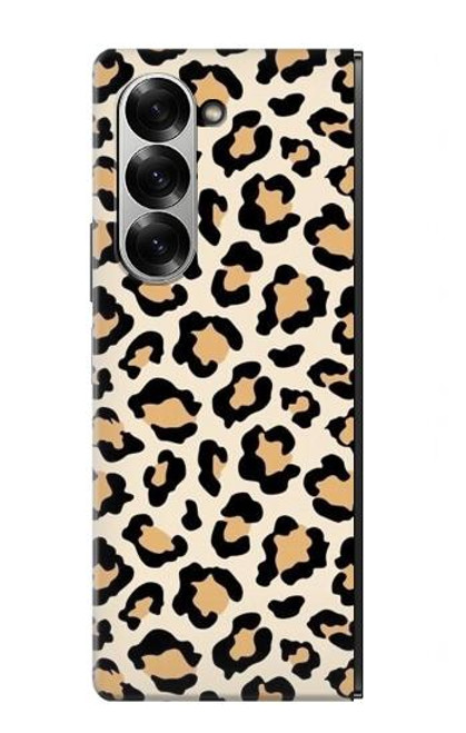 S3374 ヒョウのパターン Fashionable Leopard Seamless Pattern Samsung Galaxy Z Fold 7 バックケース、フリップケース・カバー