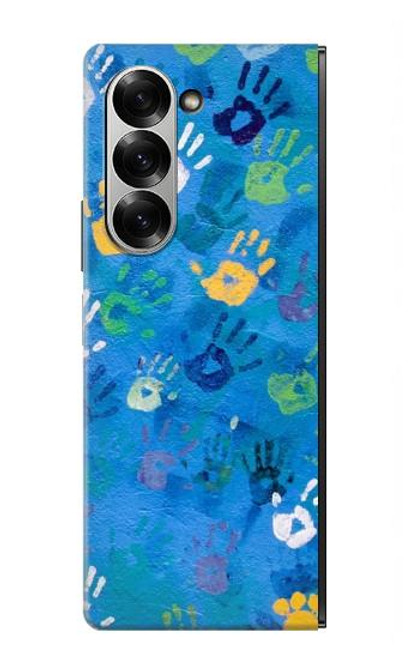 S3403 ハンドプリント Hand Print Samsung Galaxy Z Fold 7 バックケース、フリップケース・カバー