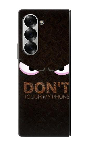 S3412 私の携帯に触るな Do Not Touch My Phone Samsung Galaxy Z Fold 7 バックケース、フリップケース・カバー