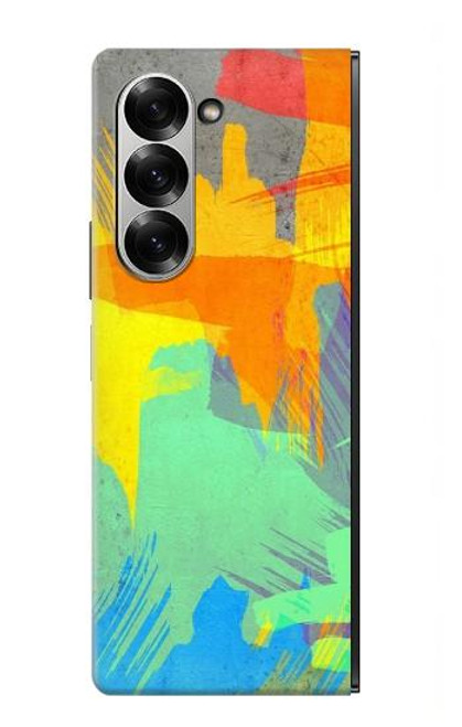 S3423 ブラシストローク Brush Stroke Samsung Galaxy Z Fold 7 バックケース、フリップケース・カバー
