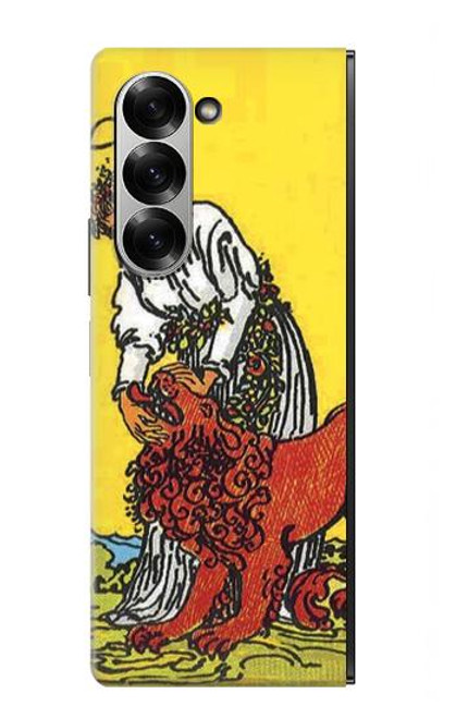 S3458 タロットカード 力 Strength Tarot Card Samsung Galaxy Z Fold 7 バックケース、フリップケース・カバー