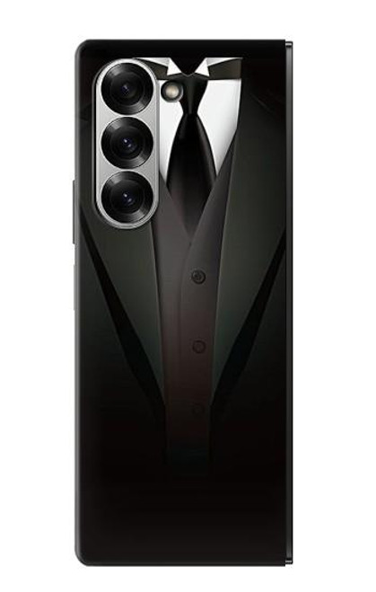 S3534 メンズスーツ Men Suit Samsung Galaxy Z Fold 7 バックケース、フリップケース・カバー