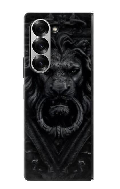S3619 ダークゴシックライオン Dark Gothic Lion Samsung Galaxy Z Fold 7 バックケース、フリップケース・カバー