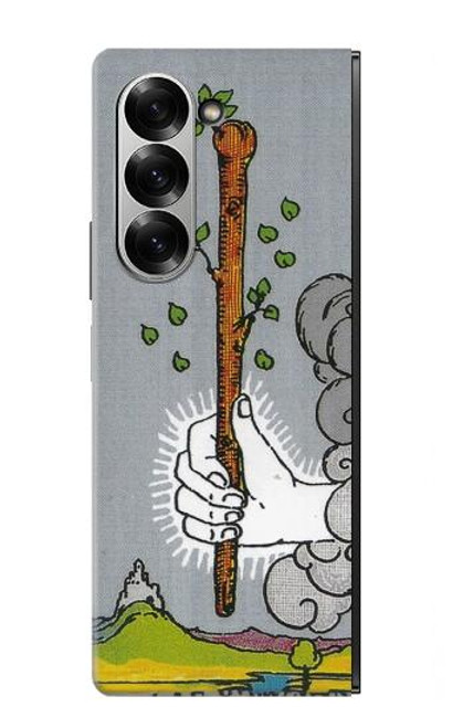 S3723 タロットカードワンドの時代 Tarot Card Age of Wands Samsung Galaxy Z Fold 7 バックケース、フリップケース・カバー