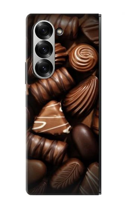 S3840 ダークチョコレートミルク チョコレート Dark Chocolate Milk Chocolate Lovers Samsung Galaxy Z Fold 7 バックケース、フリップケース・カバー