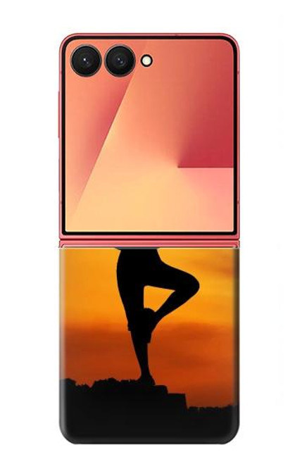S0832 ヨガ Yoga Samsung Galaxy Z Flip 7 バックケース、フリップケース・カバー