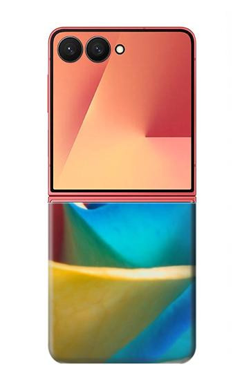 S1671 虹色のバラ Rainbow Colorful Rose Samsung Galaxy Z Flip 7 バックケース、フリップケース・カバー