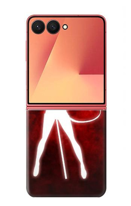 S2455 セクシーな悪魔ガール Sexy Devil Girl Samsung Galaxy Z Flip 7 バックケース、フリップケース・カバー
