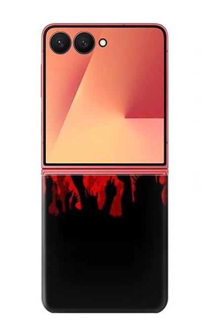 S2458 ゾンビの手 Zombie Hands Samsung Galaxy Z Flip 7 バックケース、フリップケース・カバー