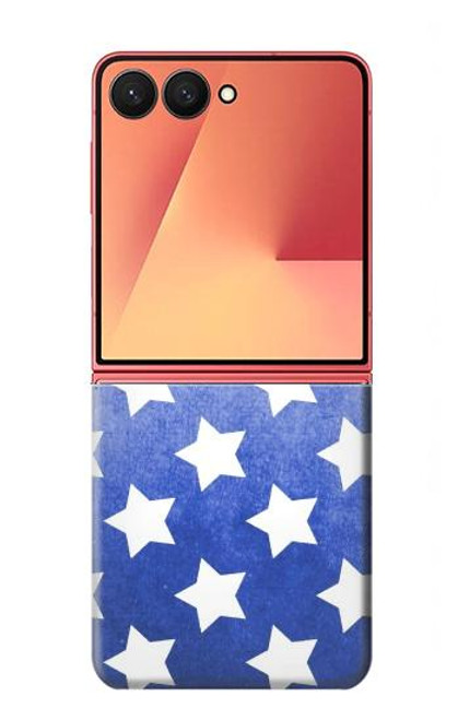 S2481 スター柄 Star Pattern Samsung Galaxy Z Flip 7 バックケース、フリップケース・カバー
