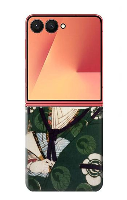 S2498 日本美術豊原国知子 Japan Art Toyohara Kunichika Samsung Galaxy Z Flip 7 バックケース、フリップケース・カバー