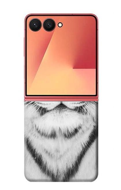 S2553 ホワイトタイガー White Tiger Samsung Galaxy Z Flip 7 バックケース、フリップケース・カバー