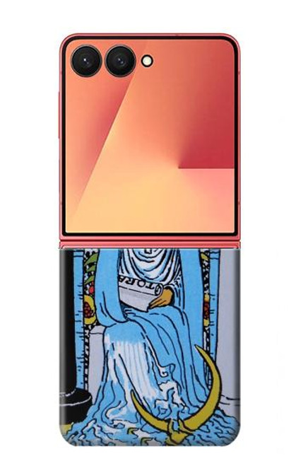 S2764 タロットカード 女教皇 High Priestess Tarot Card Samsung Galaxy Z Flip 7 バックケース、フリップケース・カバー