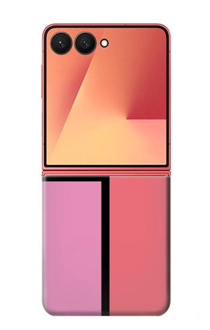 S2795 チークパレット Cheek Palette Color Samsung Galaxy Z Flip 7 バックケース、フリップケース・カバー