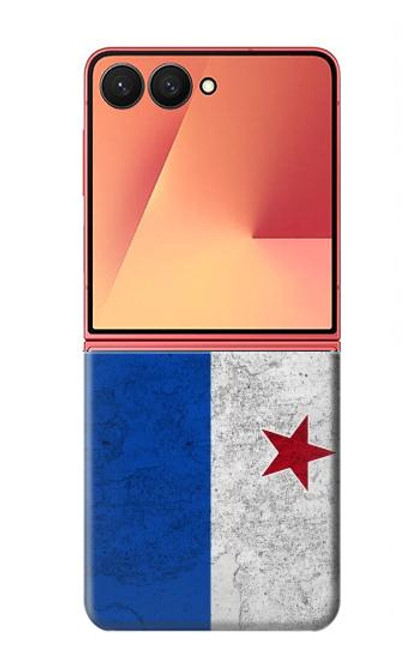 S2978 パナマサッカー Panama Football Soccer Flag Samsung Galaxy Z Flip 7 バックケース、フリップケース・カバー
