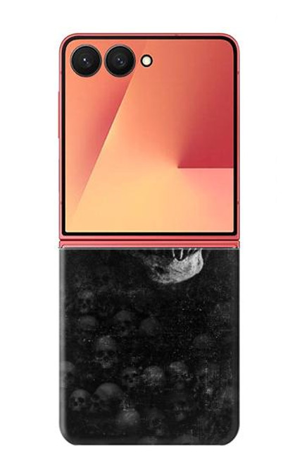 S3333 デス・スカル・死神 Death Skull Grim Reaper Samsung Galaxy Z Flip 7 バックケース、フリップケース・カバー