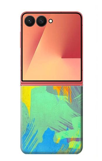 S3423 ブラシストローク Brush Stroke Samsung Galaxy Z Flip 7 バックケース、フリップケース・カバー
