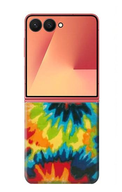 S3459 タイダイ Tie Dye Samsung Galaxy Z Flip 7 バックケース、フリップケース・カバー