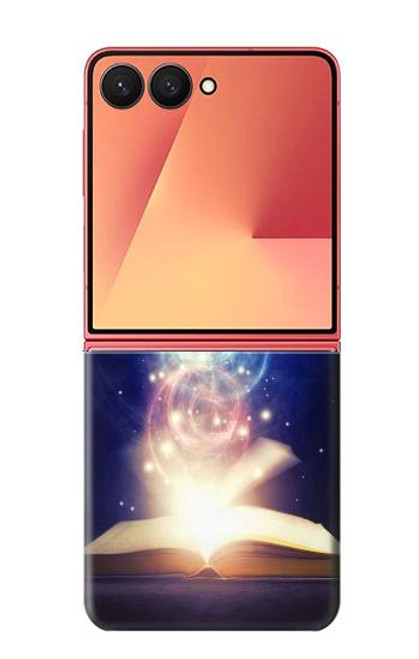 S3554 魔法書 Magic Spell Book Samsung Galaxy Z Flip 7 バックケース、フリップケース・カバー