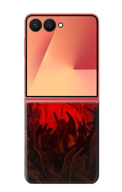 S3583 パラダイスロストサタン Paradise Lost Satan Samsung Galaxy Z Flip 7 バックケース、フリップケース・カバー