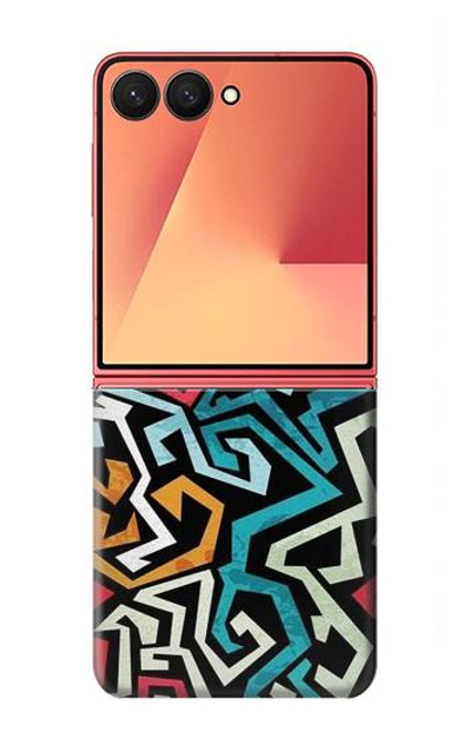 S3712 ポップアートパターン Pop Art Pattern Samsung Galaxy Z Flip 7 バックケース、フリップケース・カバー