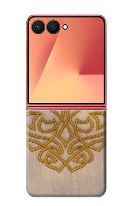 S3796 ケルトノット Celtic Knot Samsung Galaxy Z Flip 7 バックケース、フリップケース・カバー