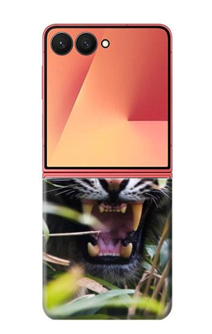 S3838 ベンガルトラの吠え Barking Bengal Tiger Samsung Galaxy Z Flip 7 バックケース、フリップケース・カバー
