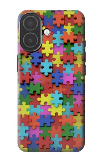 S0816 パズル Puzzle iPhone 17 バックケース、フリップケース・カバー