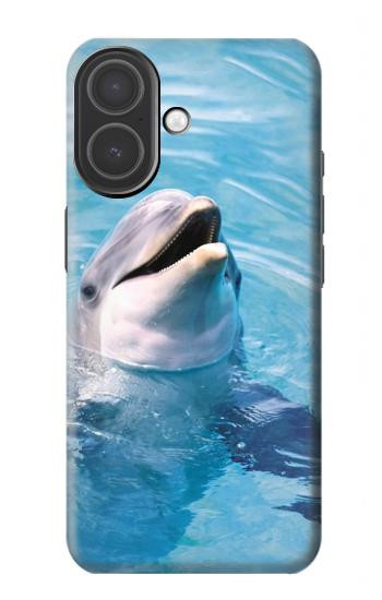 S1291 イルカ Dolphin iPhone 17 バックケース、フリップケース・カバー