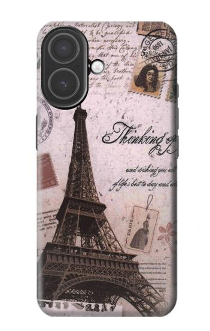 S2211 パリエッフェル塔ポストカード Paris Postcard Eiffel Tower iPhone 17 バックケース、フリップケース・カバー S2211 パリエッフェル塔ポストカード Paris Postcard Eiffel Tower iPhone 17 バックケース、フリップケース・カバー