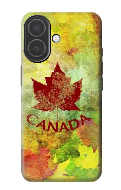 S2523 カナダ秋のメープルリーフ Canada Autumn Maple Leaf iPhone 17 バックケース、フリップケース・カバー S2523 カナダ秋のメープルリーフ Canada Autumn Maple Leaf iPhone 17 バックケース、フリップケース・カバー