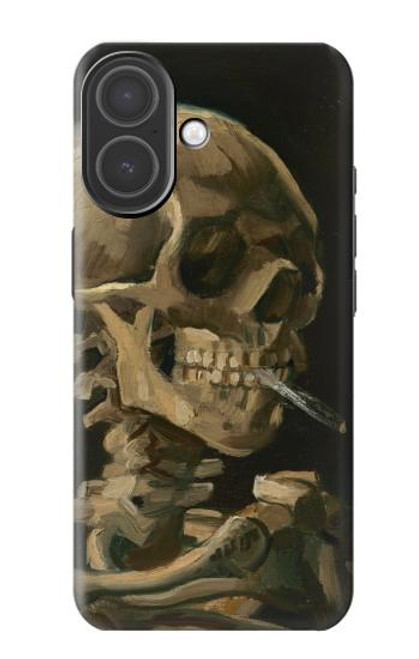 S3358 ヴィンセント・ヴァン・ゴッホ スケルトンタバコ Vincent Van Gogh Skeleton Cigarette iPhone 17 バックケース、フリップケース・カバー