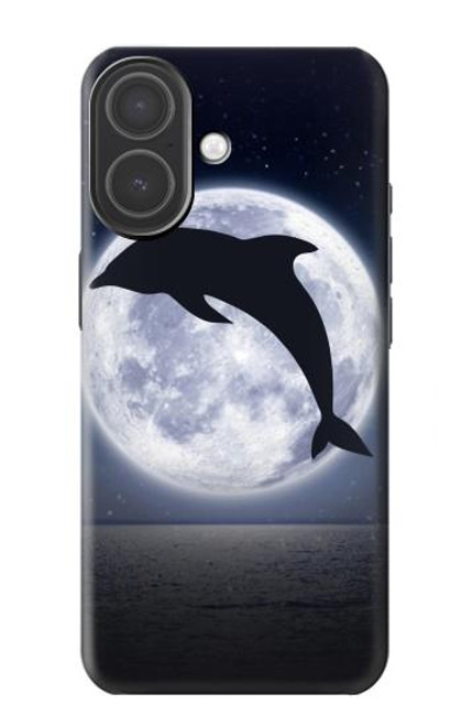 S3510 ドルフィン Dolphin Moon Night iPhone 17 バックケース、フリップケース・カバー S3510 ドルフィン Dolphin Moon Night iPhone 17 バックケース、フリップケース・カバー