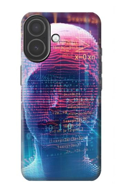 S3800 デジタル人顔 Digital Human Face iPhone 17 バックケース、フリップケース・カバー