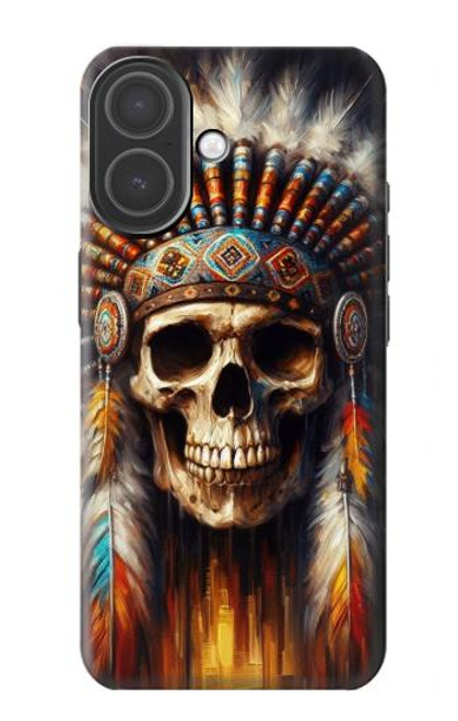 S4016 ネイティブ スカル Native Skull iPhone 17 バックケース、フリップケース・カバー S4016 ネイティブ スカル Native Skull iPhone 17 バックケース、フリップケース・カバー