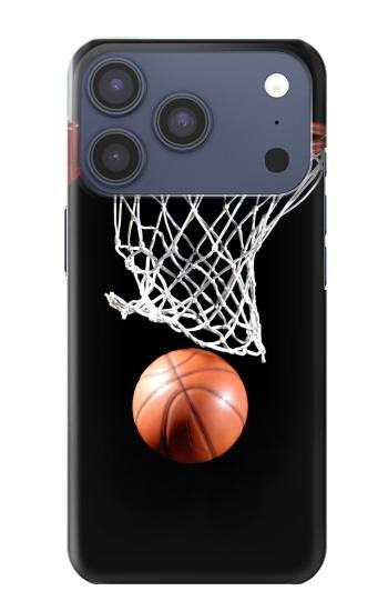 S0066 バスケットボール Basketball iPhone 17 Pro, 18 Pro バックケース、フリップケース・カバー