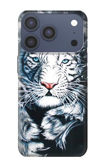 S0265 ホワイトタイガー White Tiger iPhone 17 Pro, 18 Pro バックケース、フリップケース・カバー