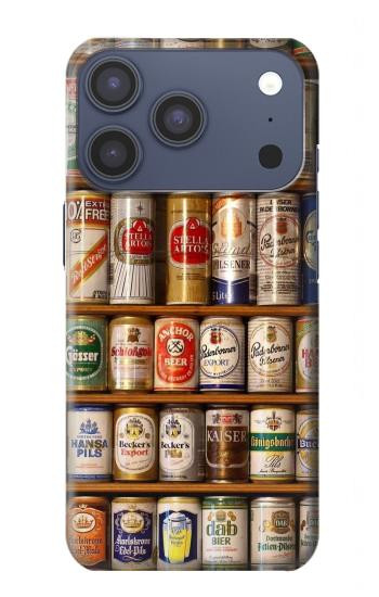 S0983 ビール缶収集 Beer Cans Collection iPhone 17 Pro, 18 Pro バックケース、フリップケース・カバー