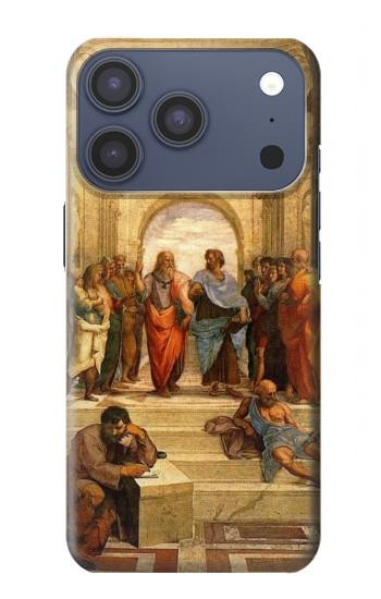 S1086 アテネのラファエルの学校  Raphael's School of Athens iPhone 17 Pro, 18 Pro バックケース、フリップケース・カバー