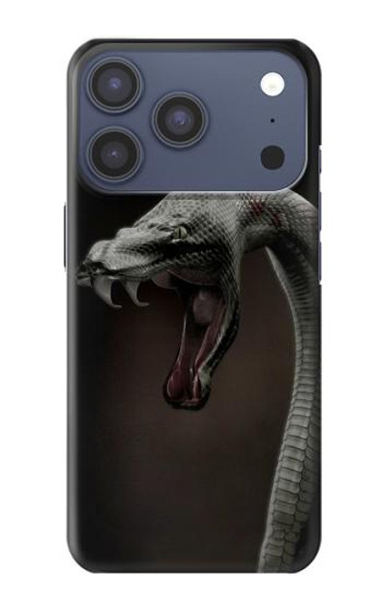 S1597 ブラックマンバ 毒蛇 Black Mamba Snake iPhone 17 Pro バックケース、フリップケース・カバー S1597 ブラックマンバ 毒蛇 Black Mamba Snake iPhone 17 Pro バックケース、フリップケース・カバー