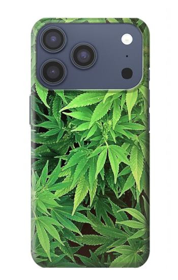 S1656 マリファナ Marijuana Plant iPhone 17 Pro, 18 Pro バックケース、フリップケース・カバー