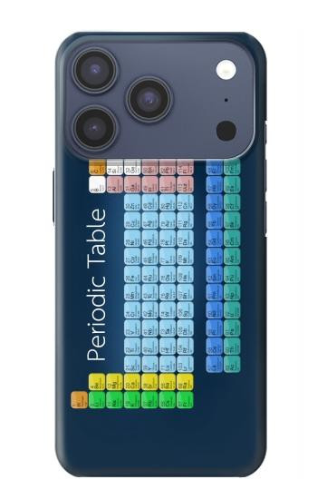 S1847 周期表 Periodic Table iPhone 17 Pro, 18 Pro バックケース、フリップケース・カバー