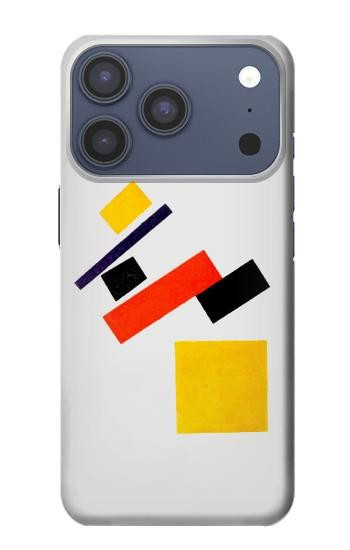 S1958 マレーヴィッチ・スーパーマレーミズム Malevich Suprematism iPhone 17 Pro, 18 Pro バックケース、フリップケース・カバー