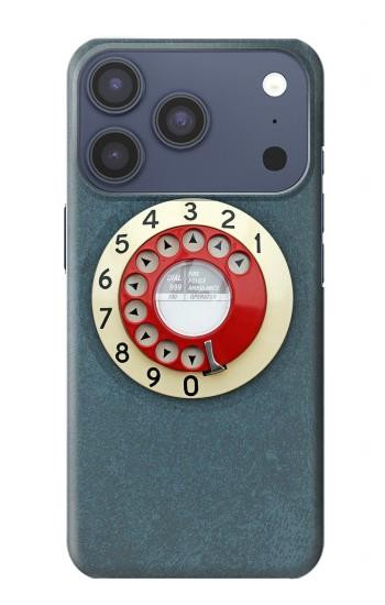 S1968 ロータリーダイヤル電話 Rotary Dial Telephone iPhone 17 Pro, 18 Pro バックケース、フリップケース・カバー