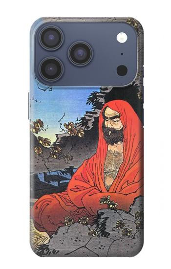 S2234 禅師 Zen Master Bodhidharma Yoshitoshi iPhone 17 Pro, 18 Pro バックケース、フリップケース・カバー