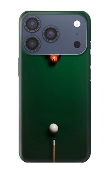 S2239 ビリヤードプール Billiard Pool iPhone 17 Pro, 18 Pro バックケース、フリップケース・カバー