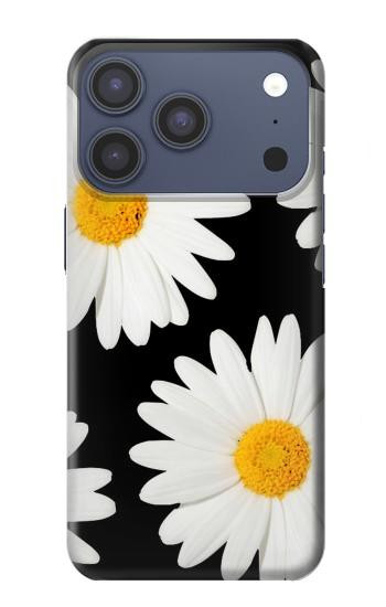 S2477 デイジーの花 Daisy flower iPhone 17 Pro バックケース、フリップケース・カバー