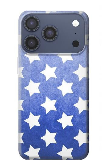 S2481 スター柄 Star Pattern iPhone 17 Pro, 18 Pro バックケース、フリップケース・カバー