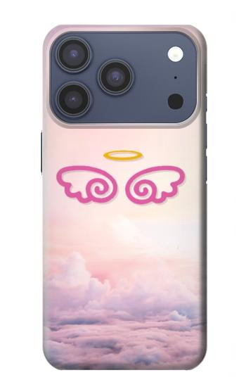 S2514 可愛い天使の羽 Cute Angel Wings iPhone 17 Pro バックケース、フリップケース・カバー