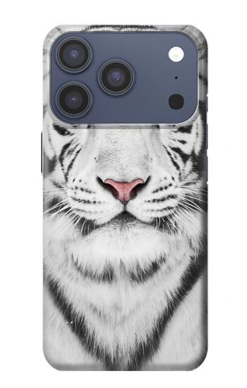 S2553 ホワイトタイガー White Tiger iPhone 17 Pro, 18 Pro バックケース、フリップケース・カバー
